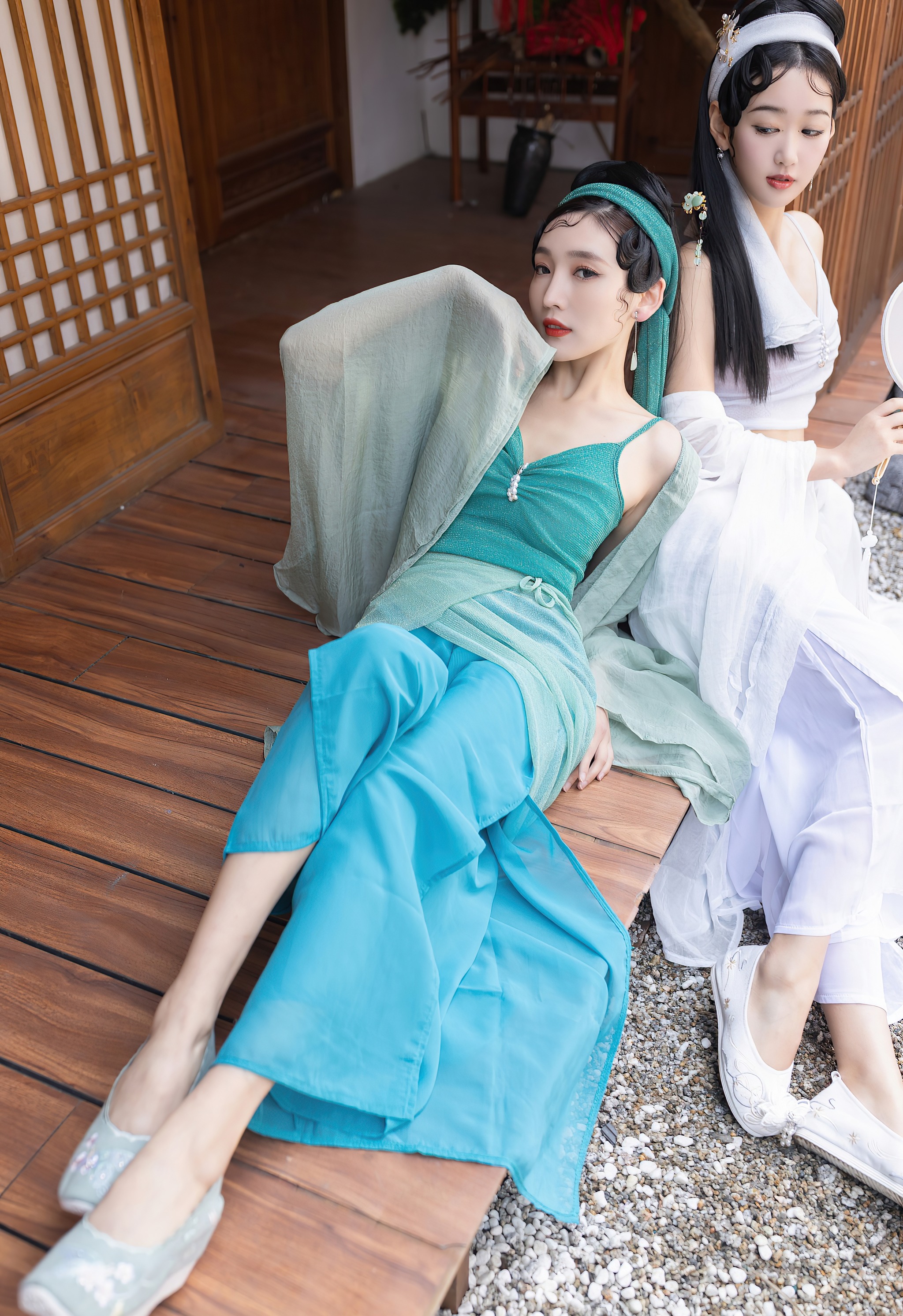 图片[1]-唐安琪 – NO.022 内购无水印 NO.4952 古风 小青和小白[92P]-XikXak